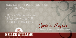 Keller Williams Business Card