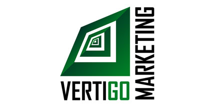 Vertigo Marketing Custom Logo Design